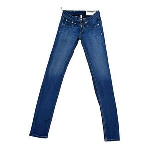 Rag & Bone Skinny Bedford Jeans Size 25 Women Denim Casual Medium Wash Inseam 29